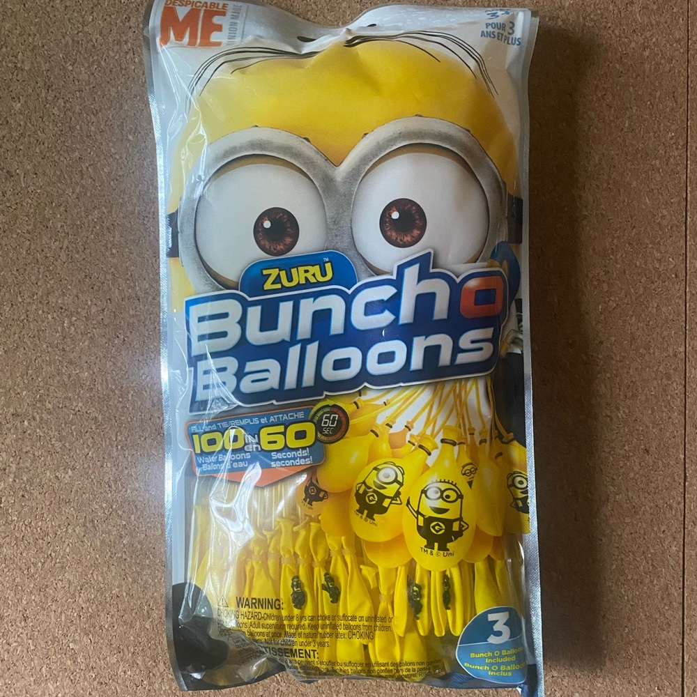 Bunch O Balloons ZURU Self-Sealing Water Bundle -
Minions (3 set)